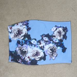 Women's Apt. 9 floral pencil skirt